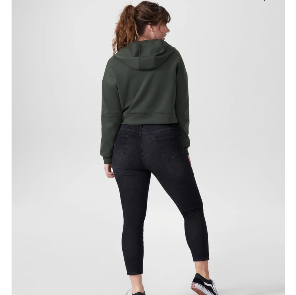 🚫SOLD🚫 Universal Standard 3XL cropped hoodie - Picture 3 of 6